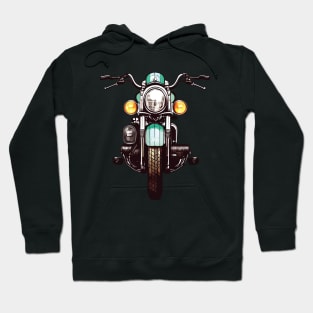 Retro vintage bike Hoodie